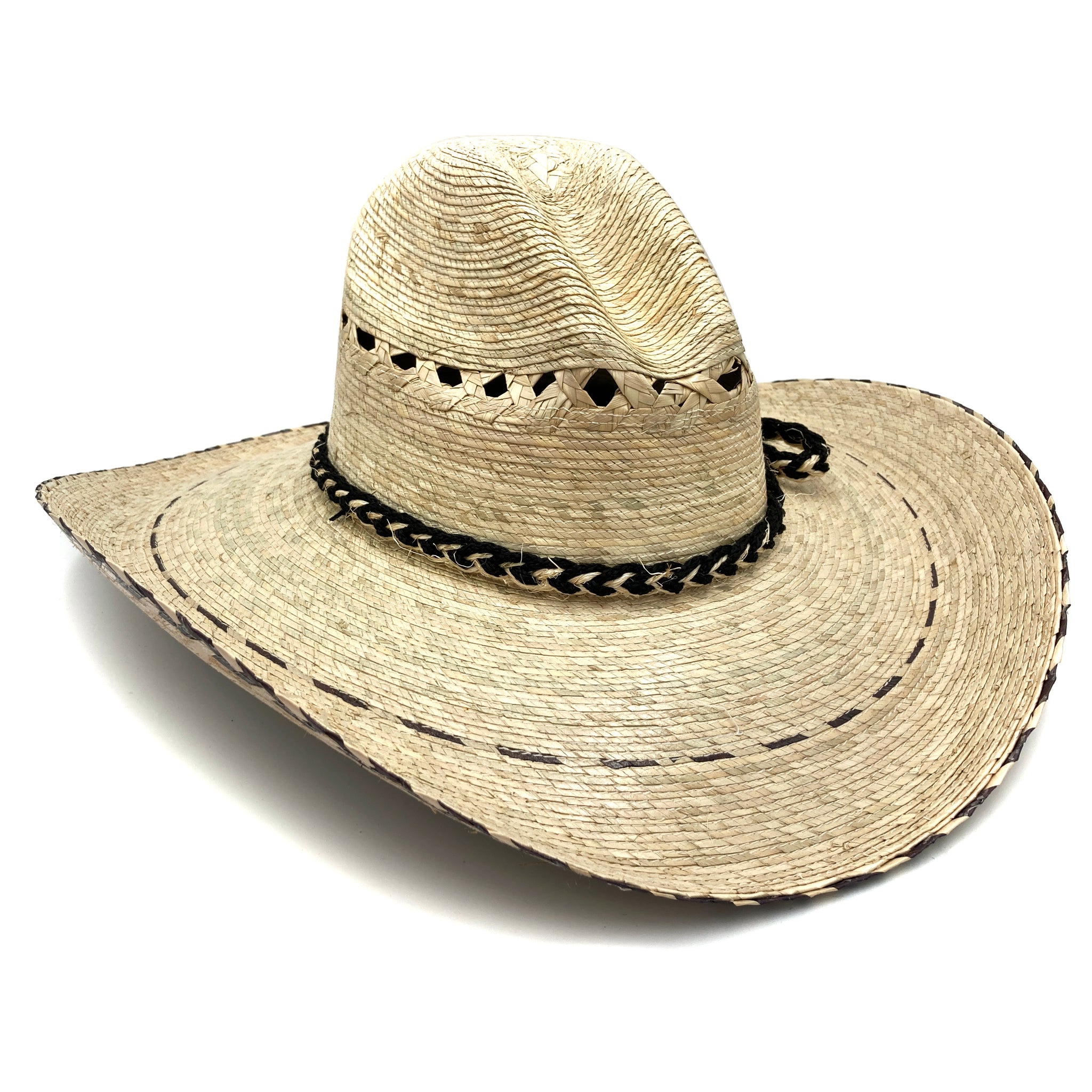 Large straw best sale cowboy hat