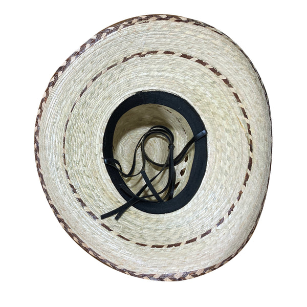 Large Western Rope Hat Band Straw Cowboy Beige Hat