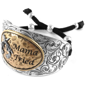 Mama Tried Western Bracelet Cuff