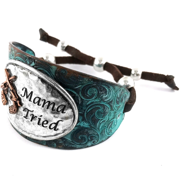 Mama Tried Western Bracelet Cuff