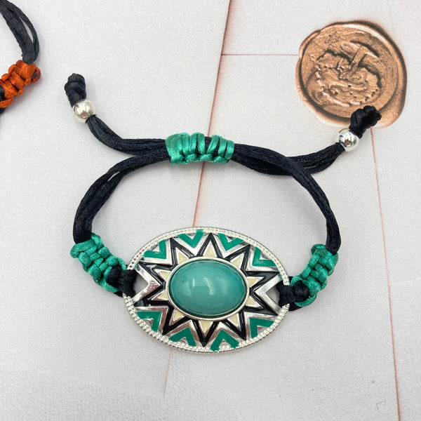 Native Aztec Design Pull Bracelet