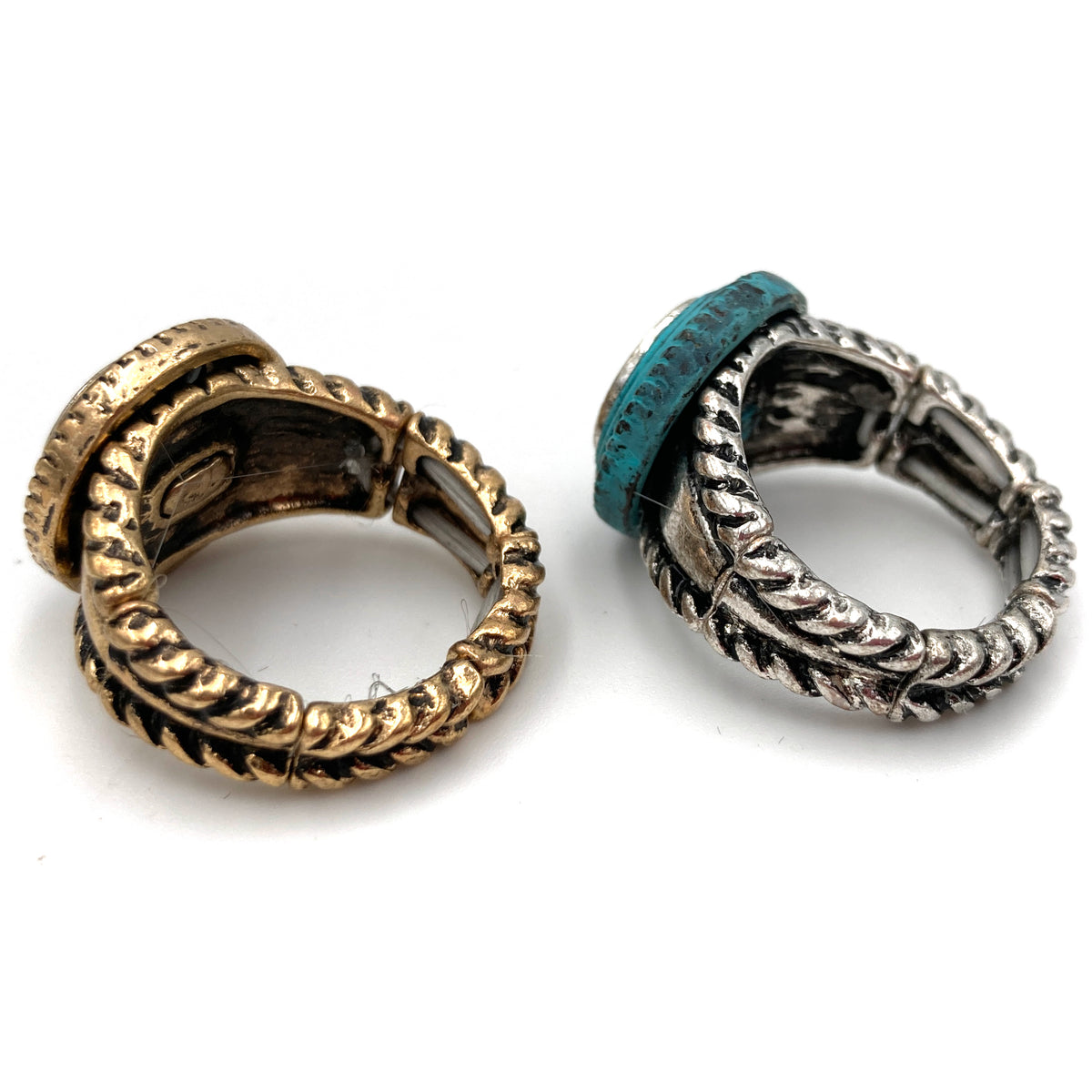12 GA Shotgun Bullet Shell Western Stretch Ring – Lunar Deer